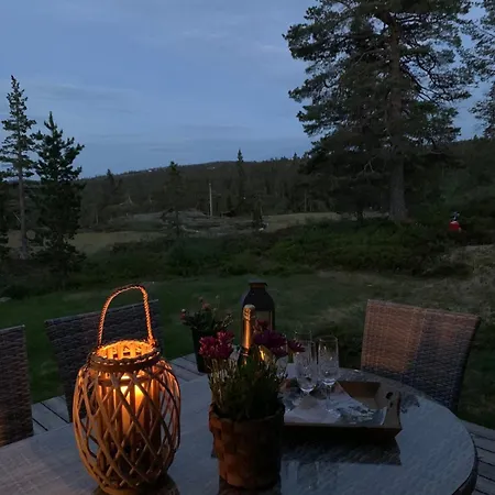 Gvelvasen Panorama, Blefjell, Family With View And Nature Flesberg